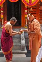 HH Swamiji's Visit to HH Shrimad Vamanashram Samadhi Math, Mangaluru (5 Dec 2024); Picture Courtesy Sh. Ganesh Damble